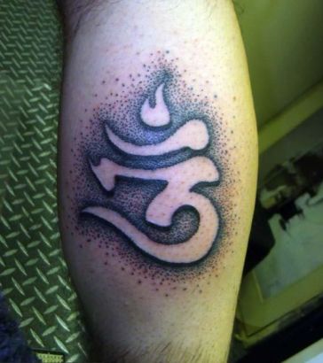 Om Symbol Pic Tattoo